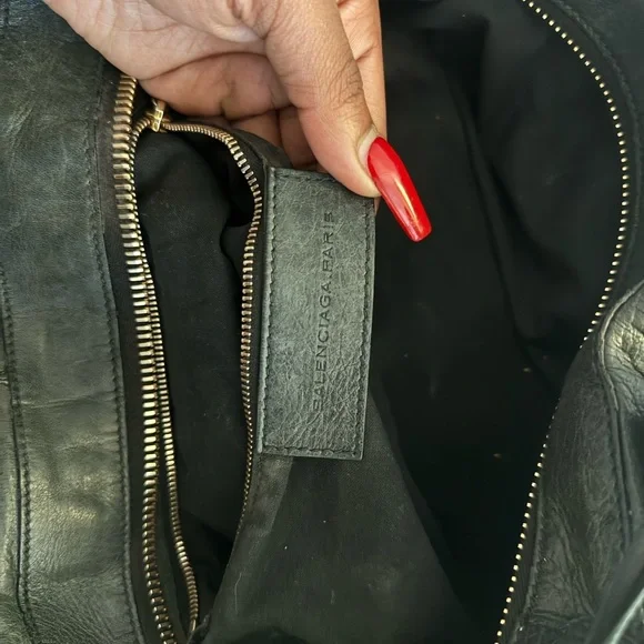 BLACK Balenciaga CLASSIC Giant City Bag - Picture 5 of 6